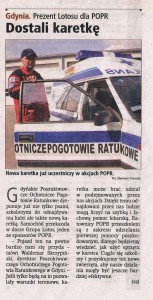 Artykuł Dostali karetkę